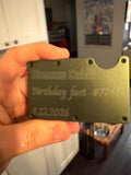 Custom Engraved Plaque — Closing, Recognition and Memorial
