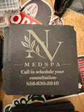 Custom Logo Slate Coasters — Business Marketing Sets