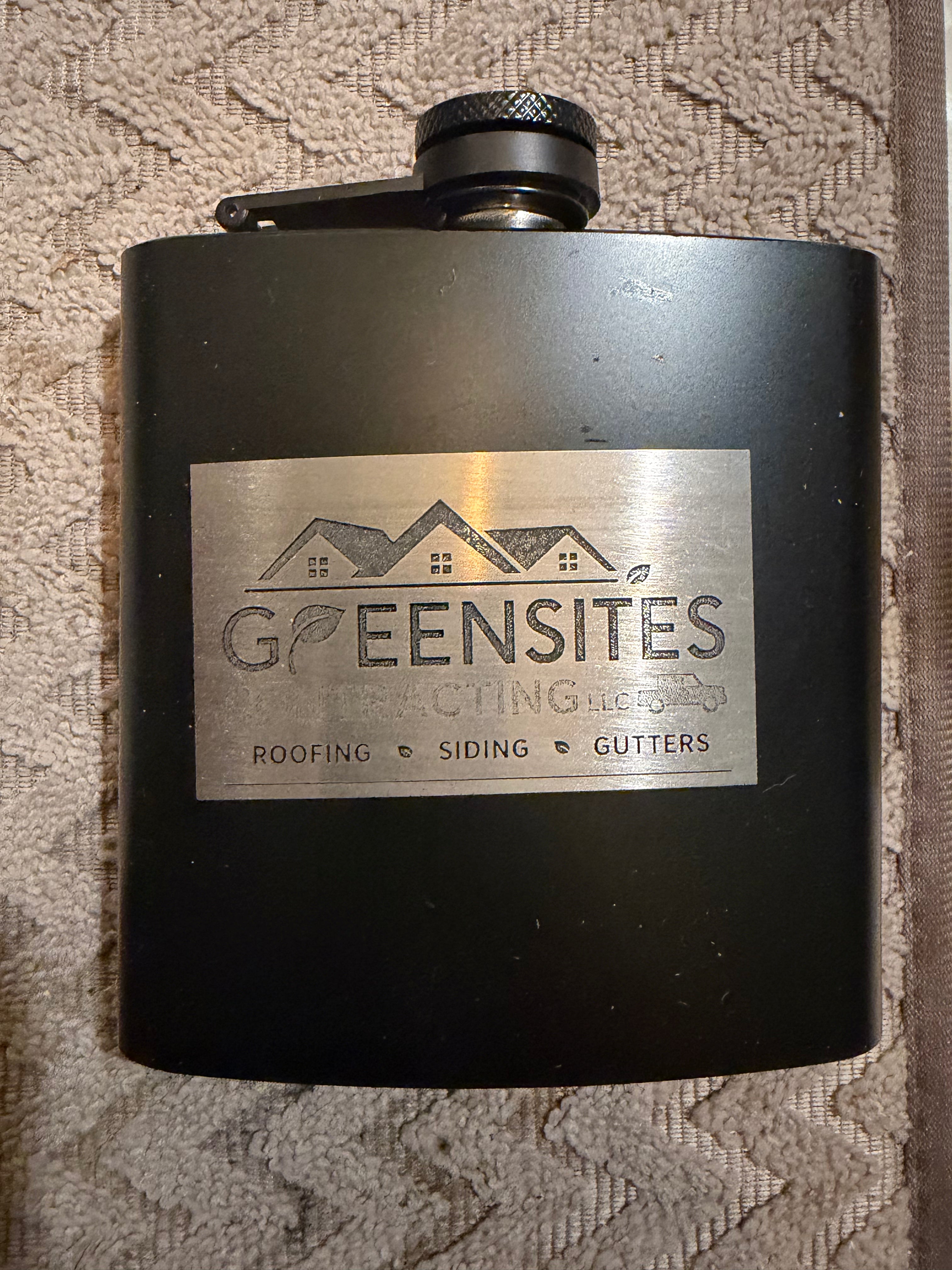 Custom Engraved Flask