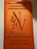 Custom Engraved Leather Phone Wallet Case