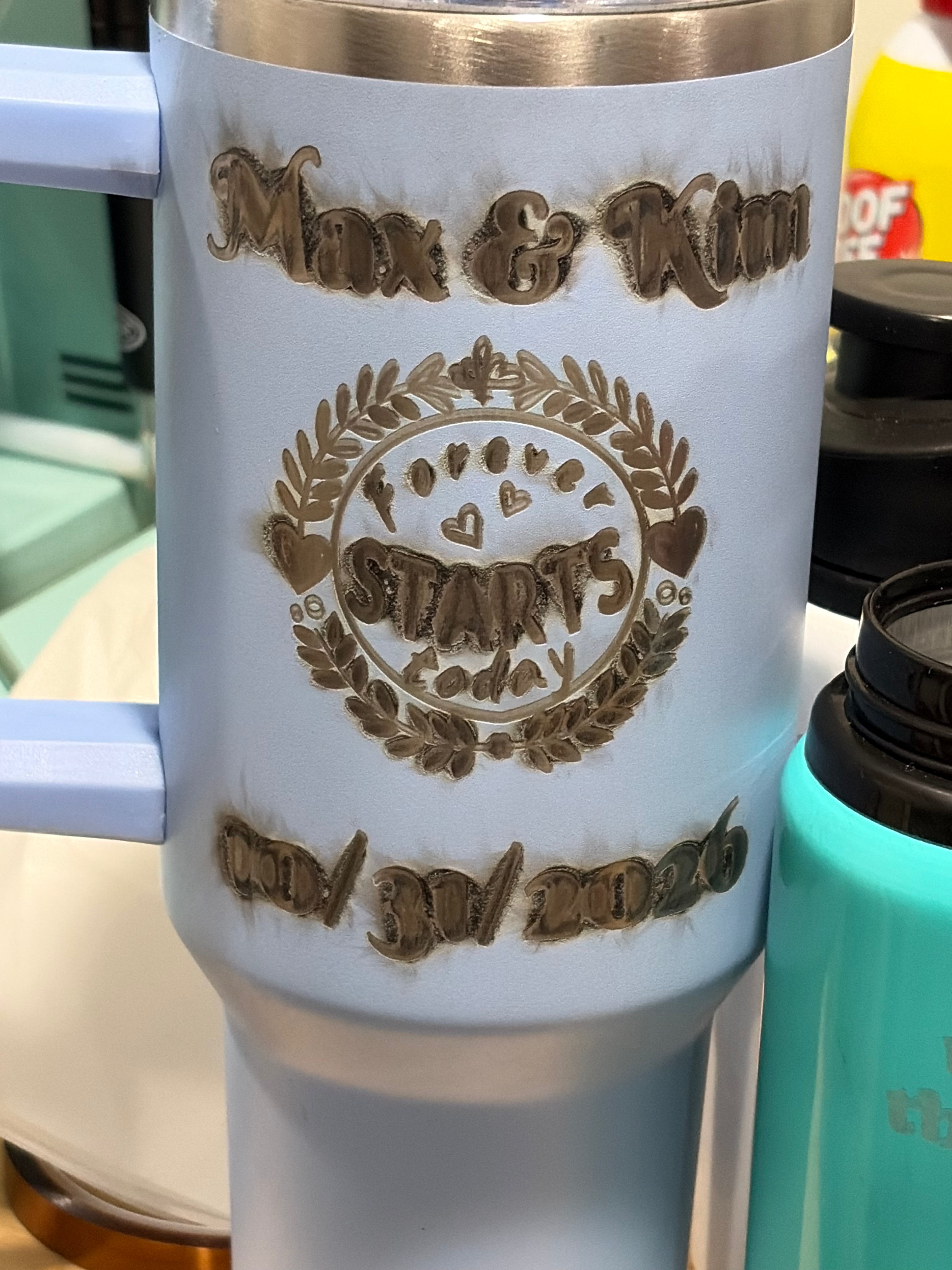 Custom Logo Tumbler — Business Marketing Sets