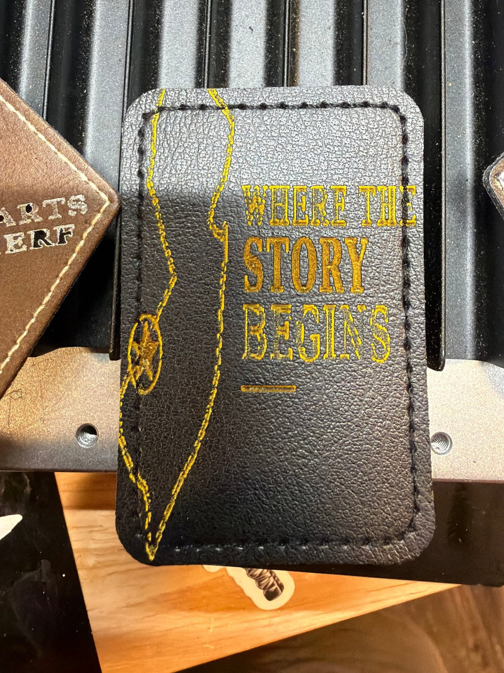 Custom Logo Leather Patches — Laser Engraved for Hats, Jackets & Workwear - Made great engravings
