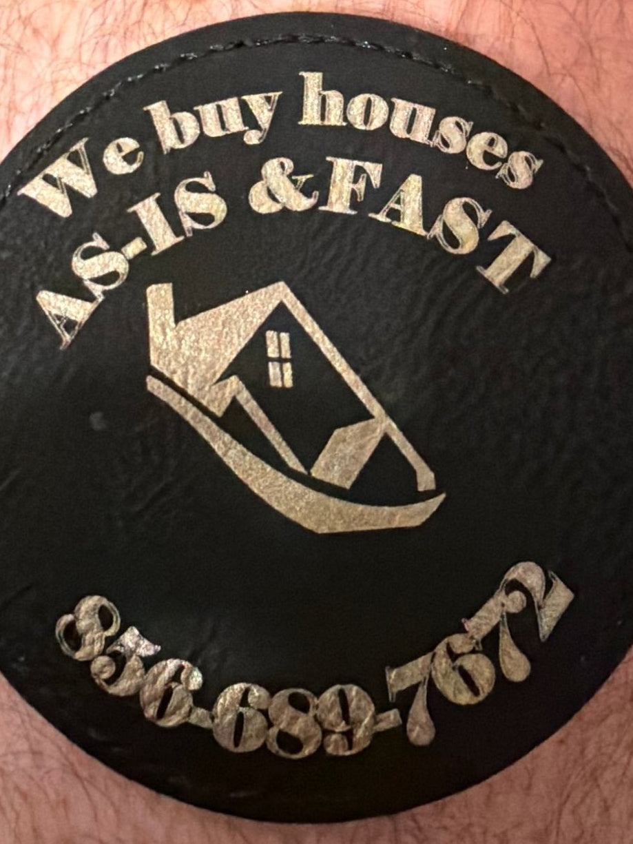 Custom Logo Leather Patches — Laser Engraved for Hats, Jackets & Workwear - Made great engravings
