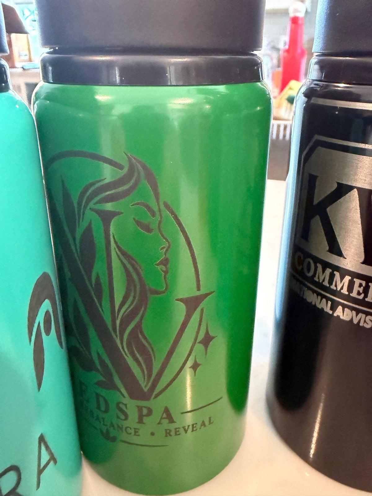 Custom Logo Tumbler — Laser Engraved Stainless Steel Business & Corporate Gift - Made great engravings