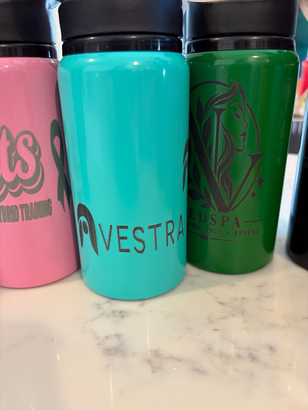 Custom Logo Tumbler — Laser Engraved Stainless Steel Business & Corporate Gift - Made great engravings