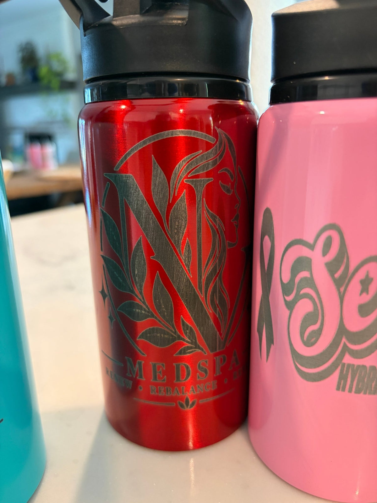 Custom Logo Tumbler — Laser Engraved Stainless Steel Business & Corporate Gift - Made great engravings