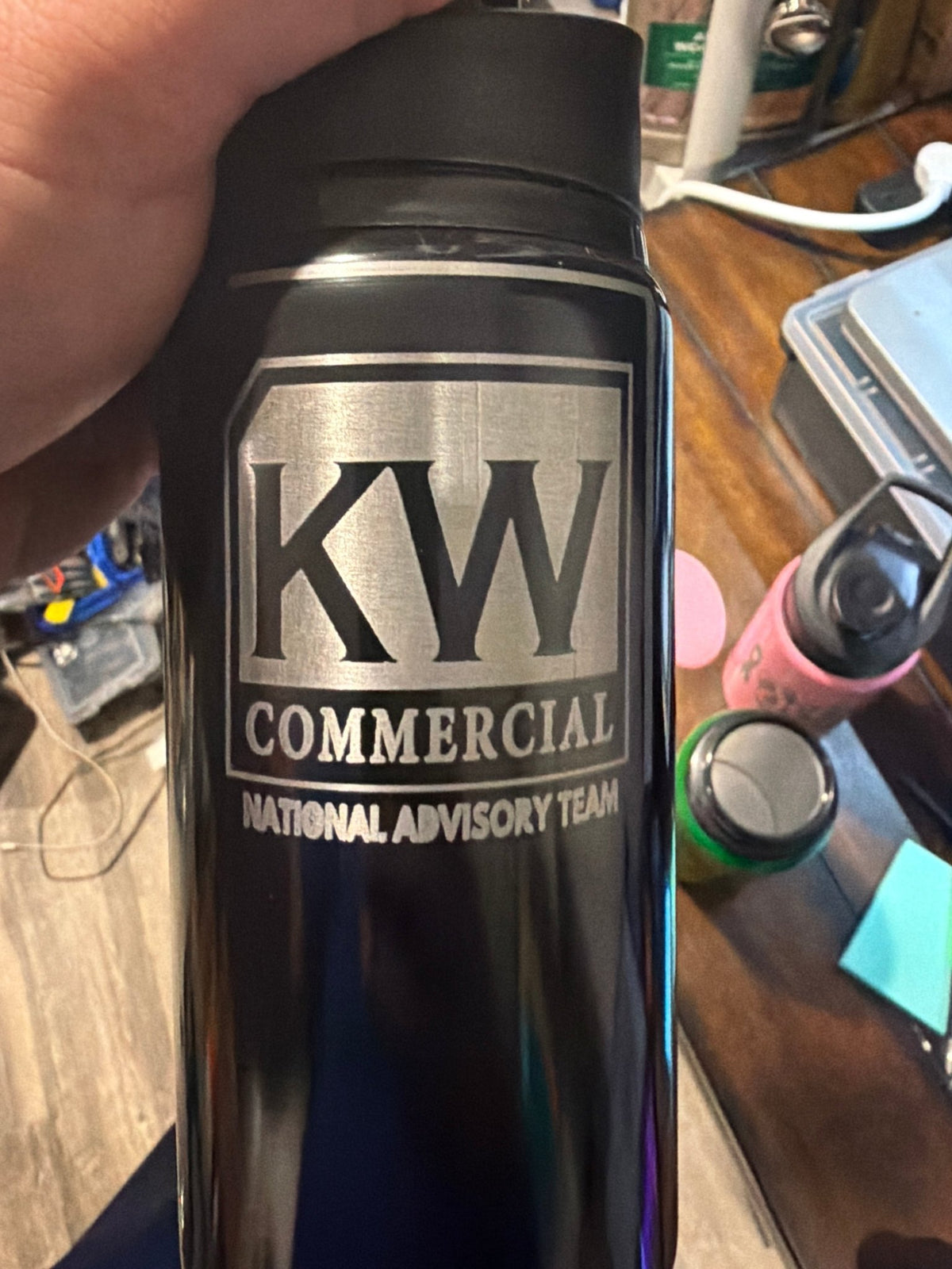Custom Logo Tumbler — Laser Engraved Stainless Steel Business & Corporate Gift - Made great engravings